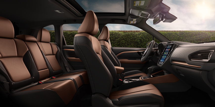 Interior of Subaru Forester